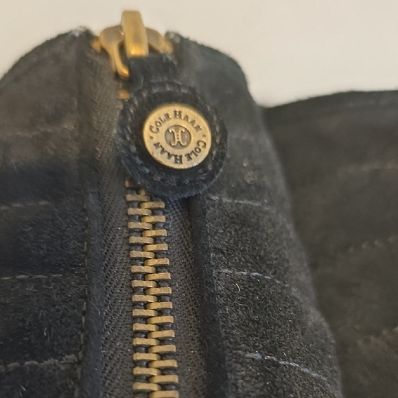 Cole Haan Black Women's Mules. Waterproof With Nike Air Heels. Size 8.5 - Picture 4 of 16